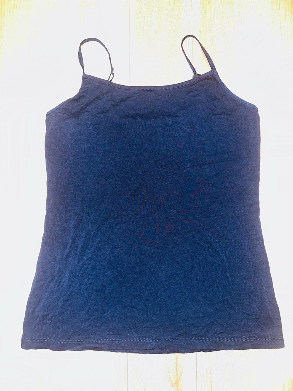 A New Day Women’s Navy Adjustable Spaghetti Strap Cami Top